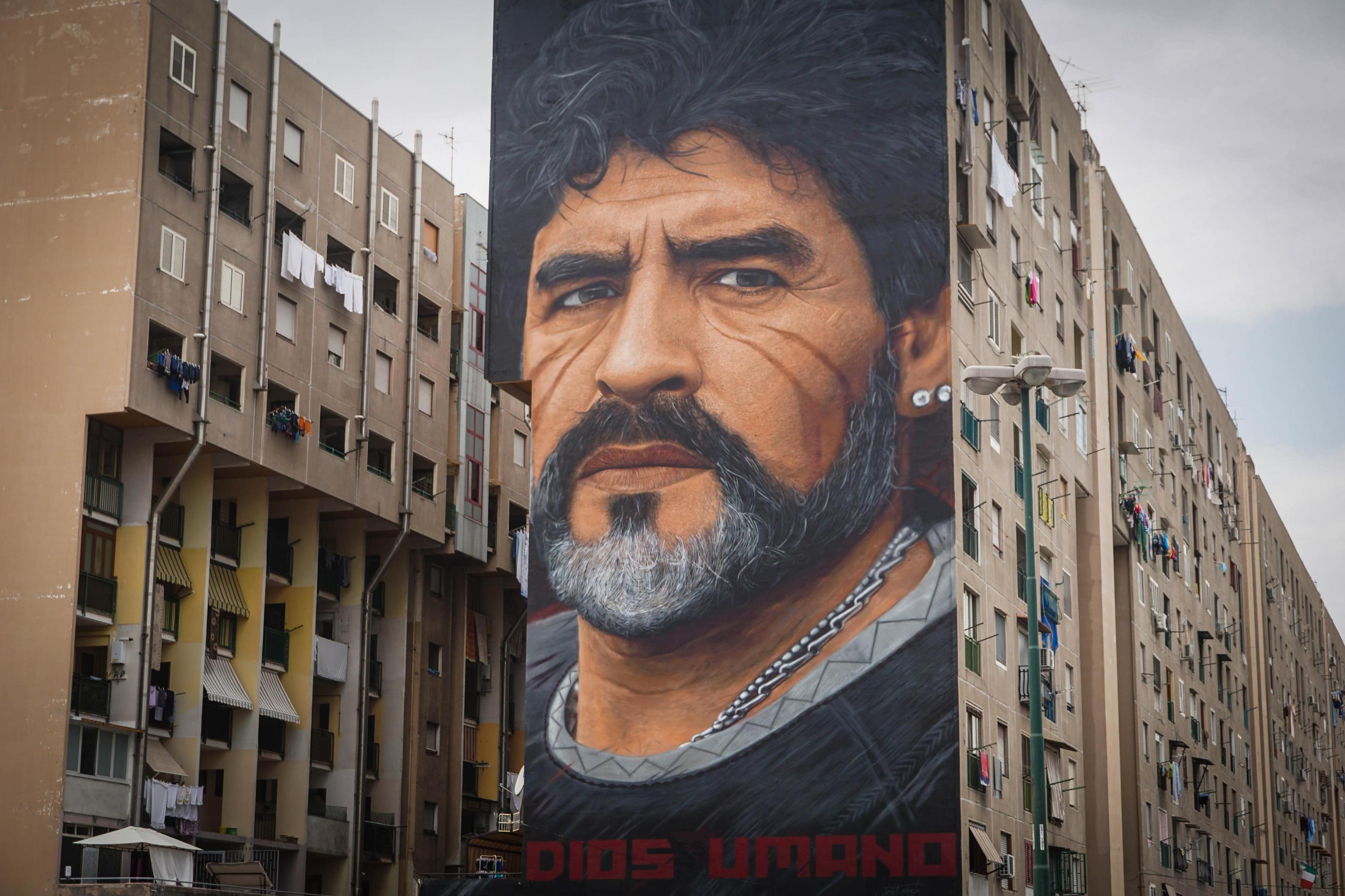 Maradona murale