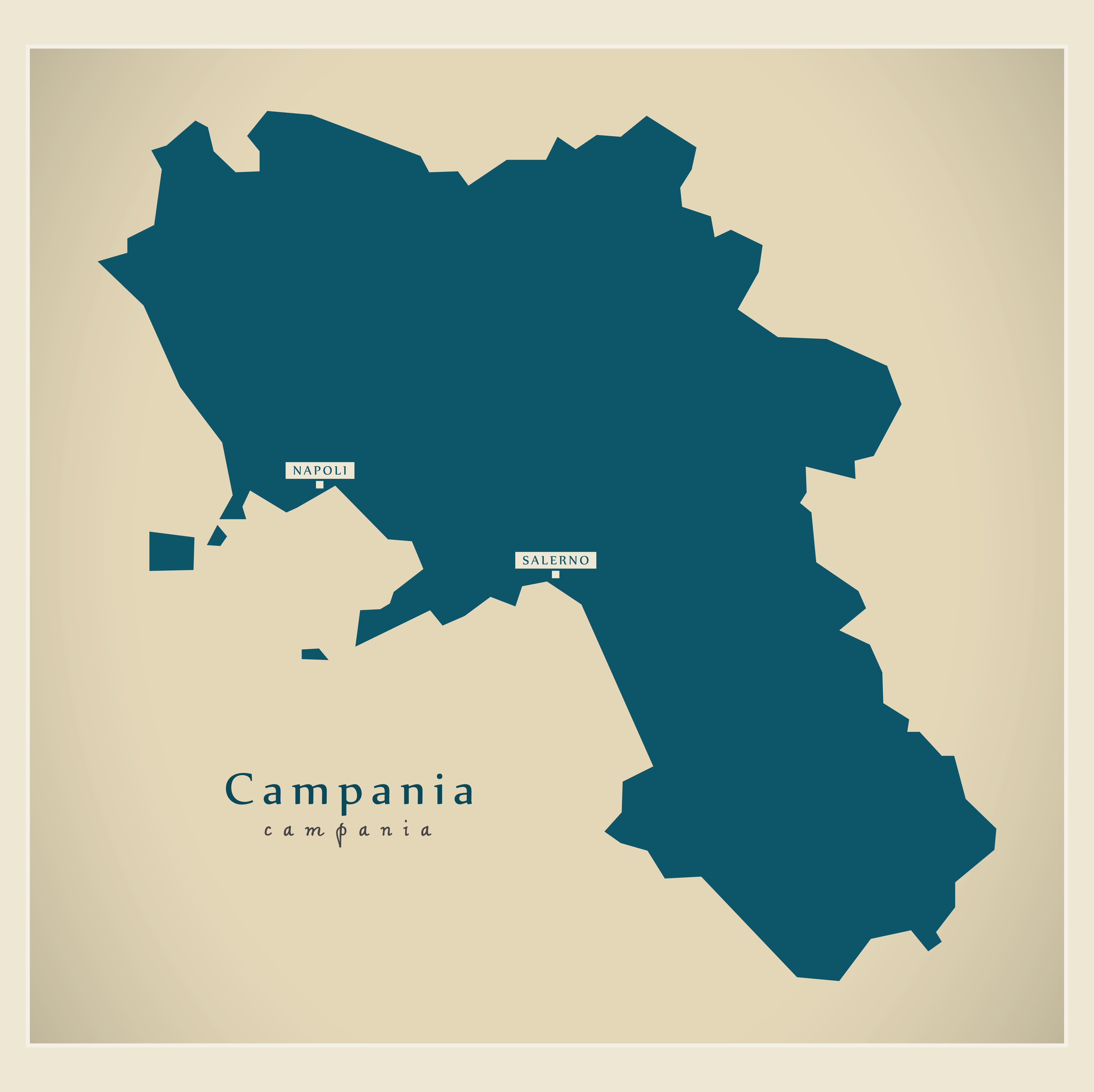 Campania mappa