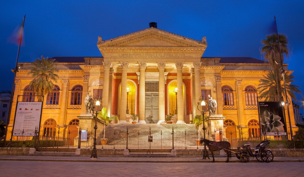 Sicilia Palermo Teatro Massimo