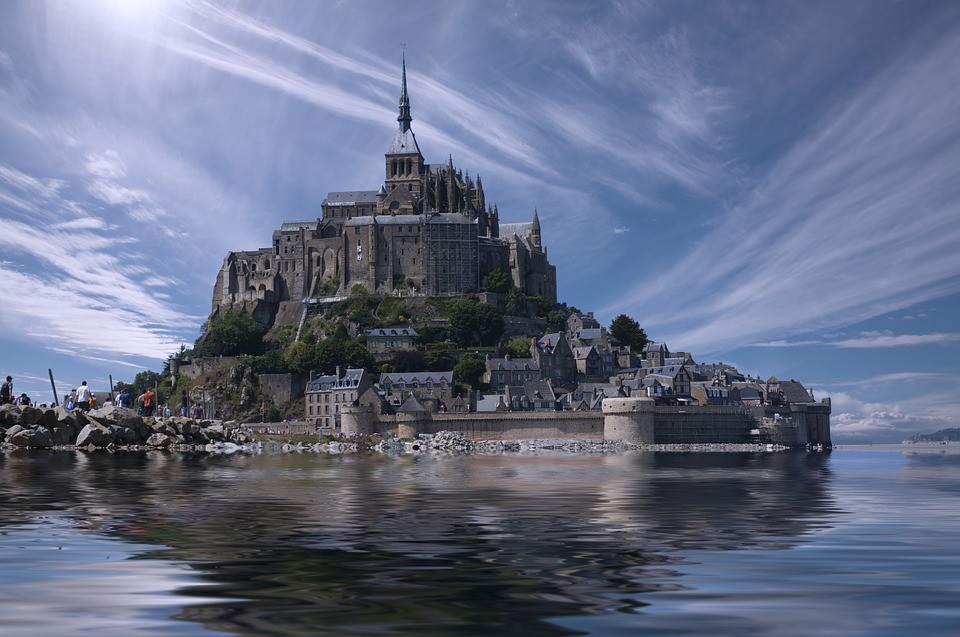 Mont Saint Michel, Francia, Normandia, Europa