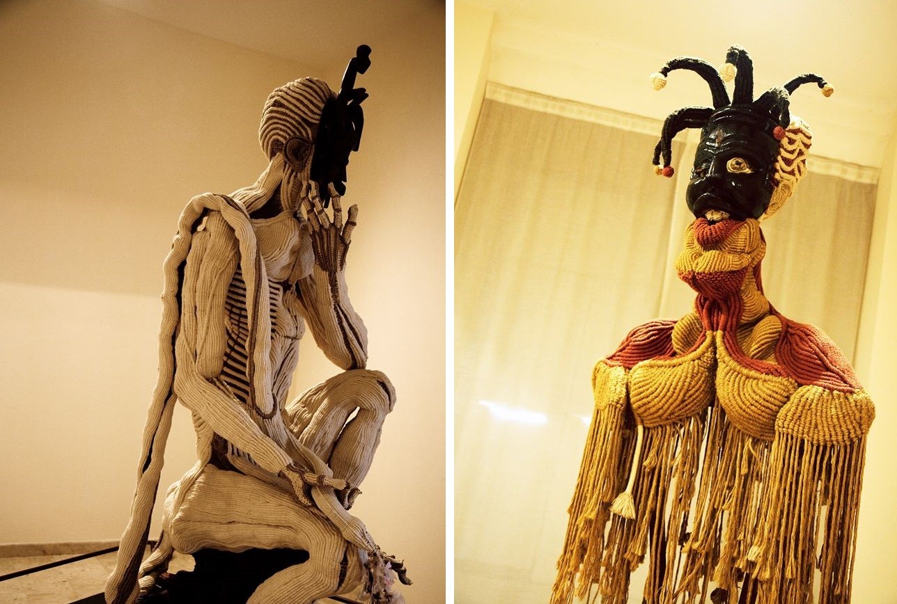 Museo delle sculture tessili di Sylvie Clavel