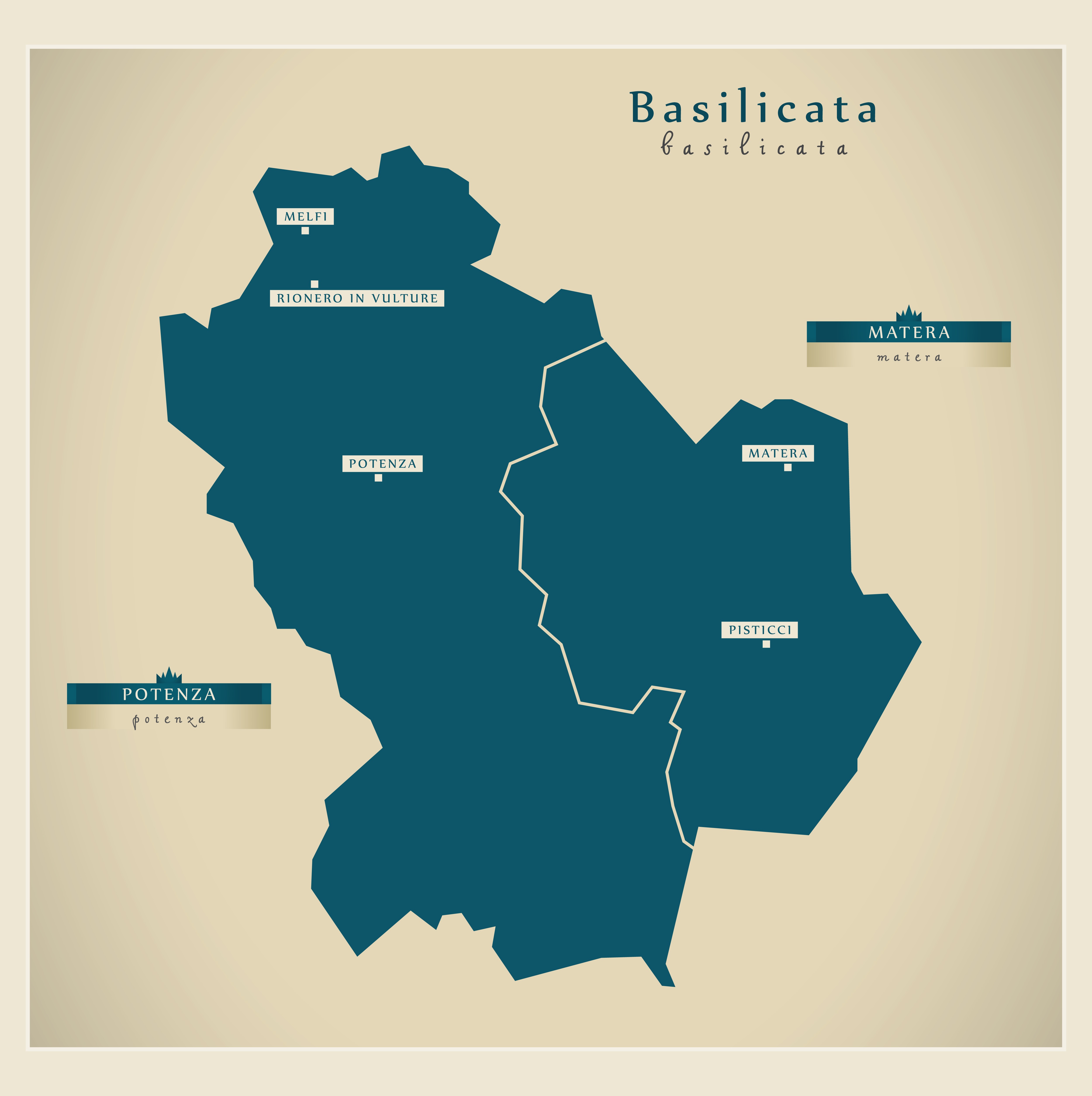 Basilicata cartina