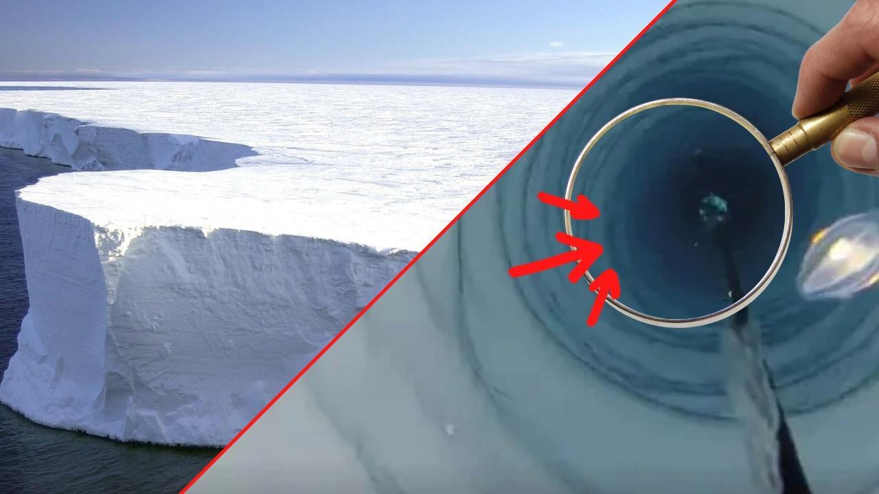 Scoperta sotto il ghiaccio dell'Antartide