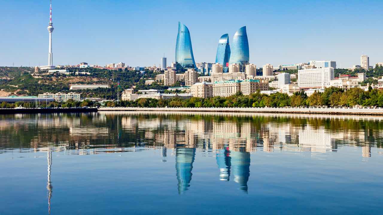 Baku in Azerbaijan