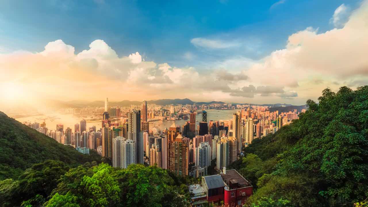 Panorama di Hong Kong