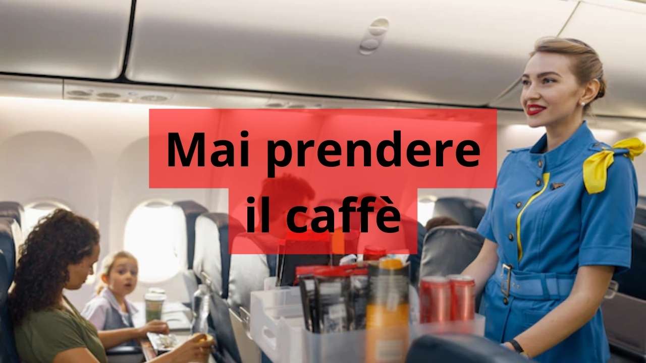 Caffè in aereo