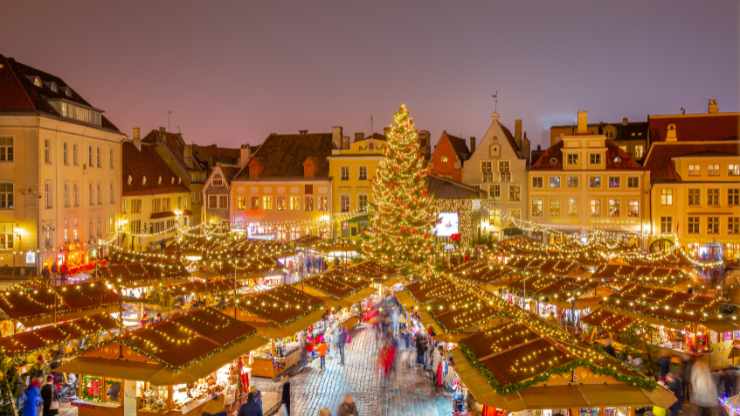 Luci di Natale a Tallinn