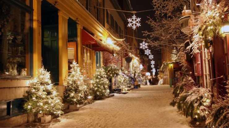 Vivere la magia del Natale a Québec