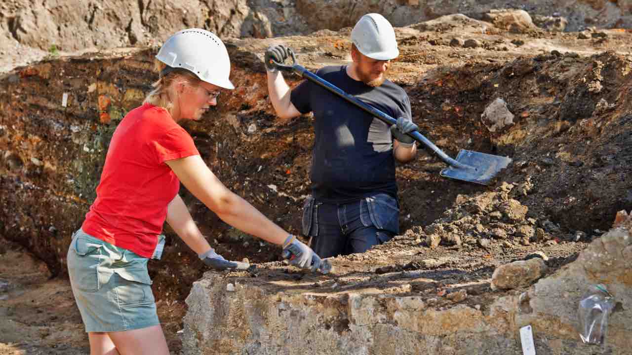ritrovamento shock scavi archeologici 
