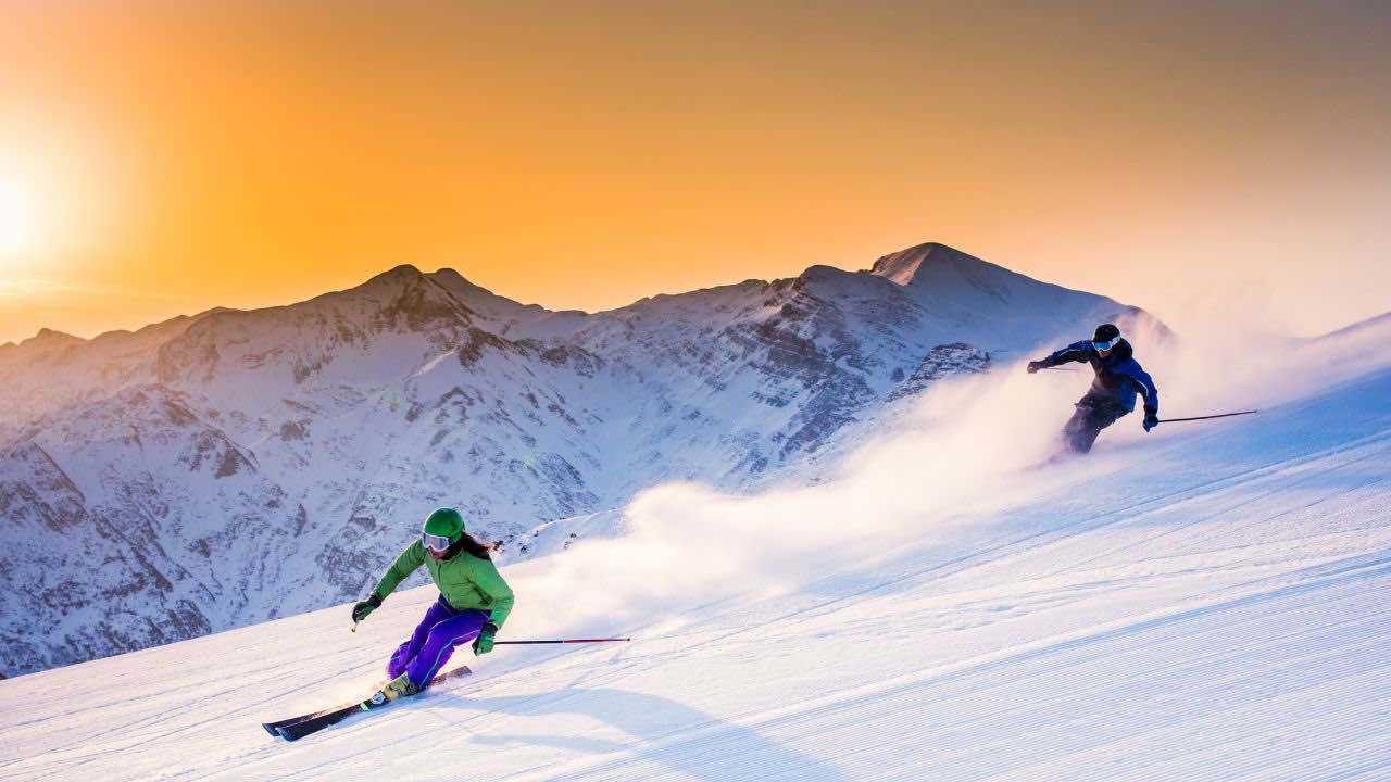 sciare spendendo poco