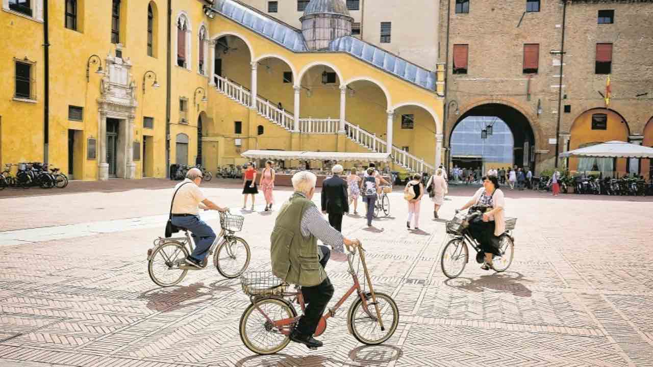 la citta italiana con piste ciclabili