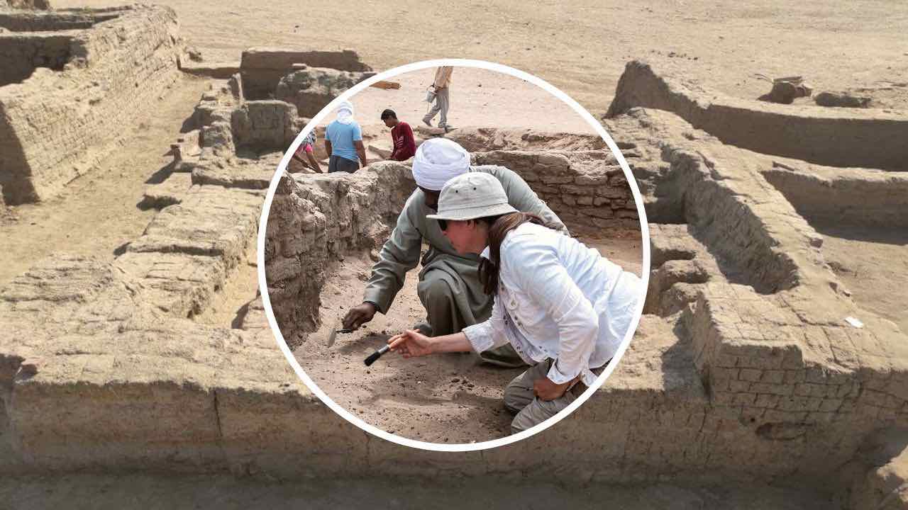scoperta citta romana in Egitto