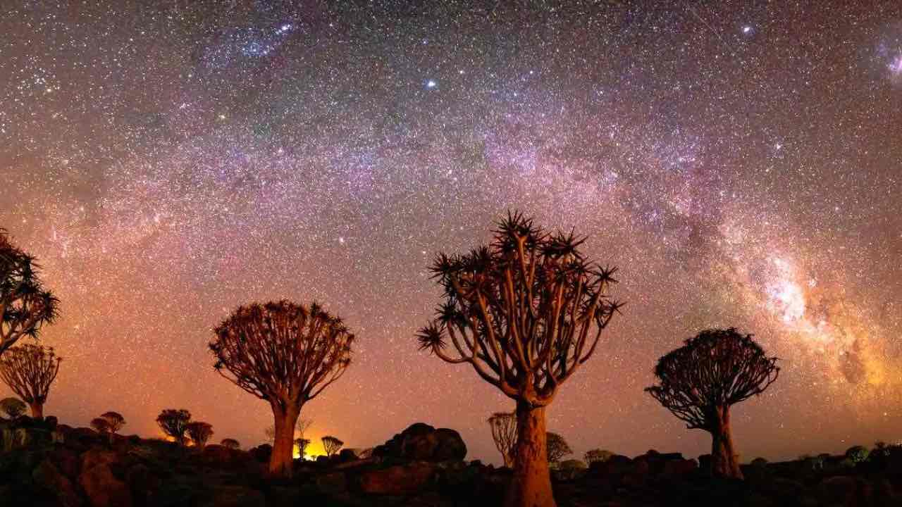 cielo stellato Namibia