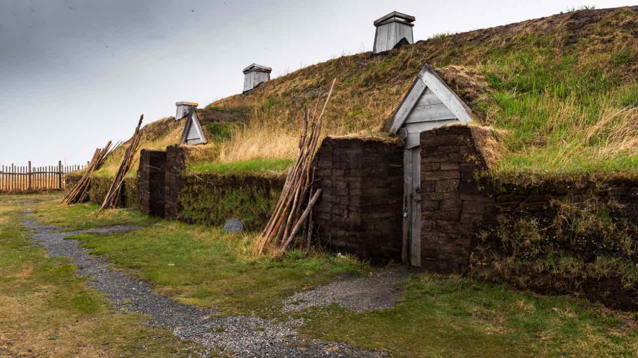 Anse aux Meadows in canada