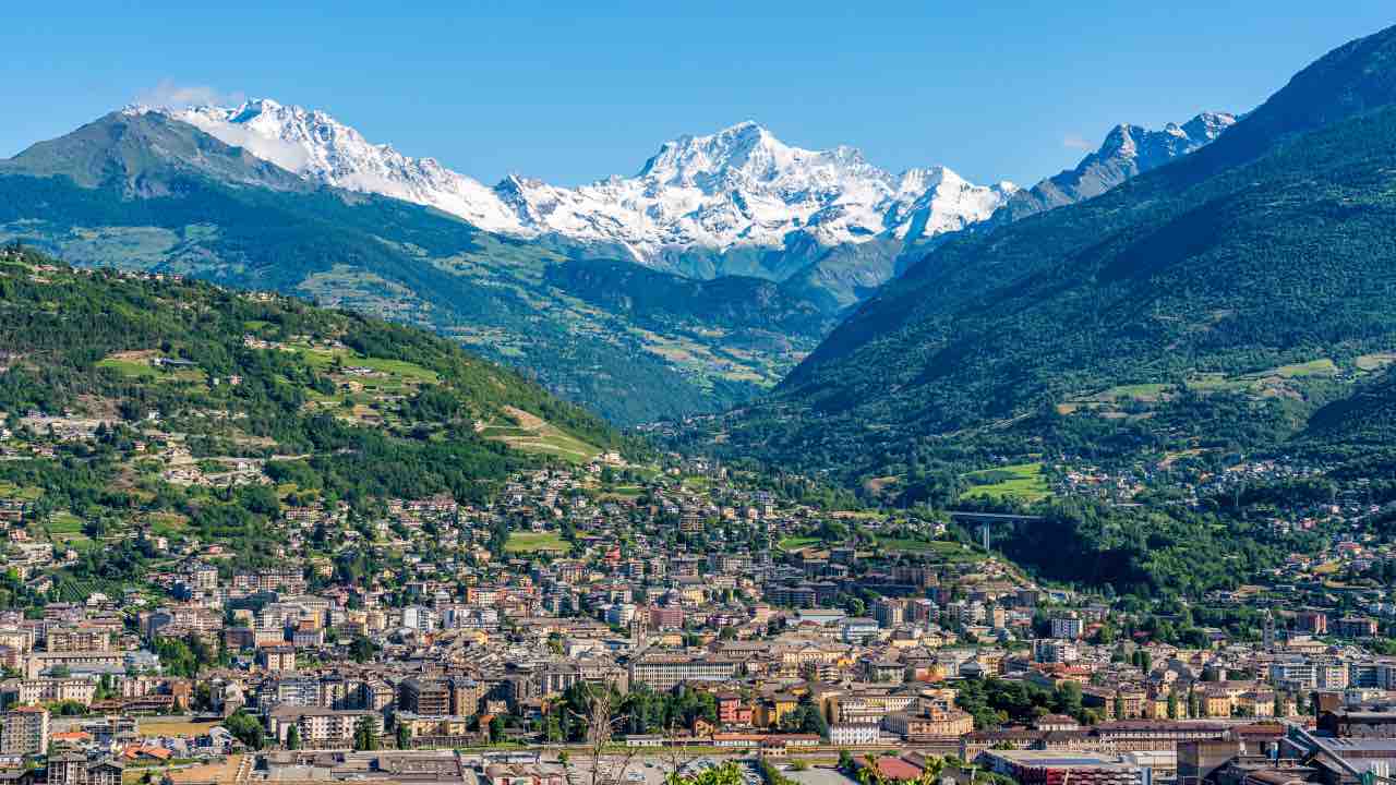 Aosta panorama