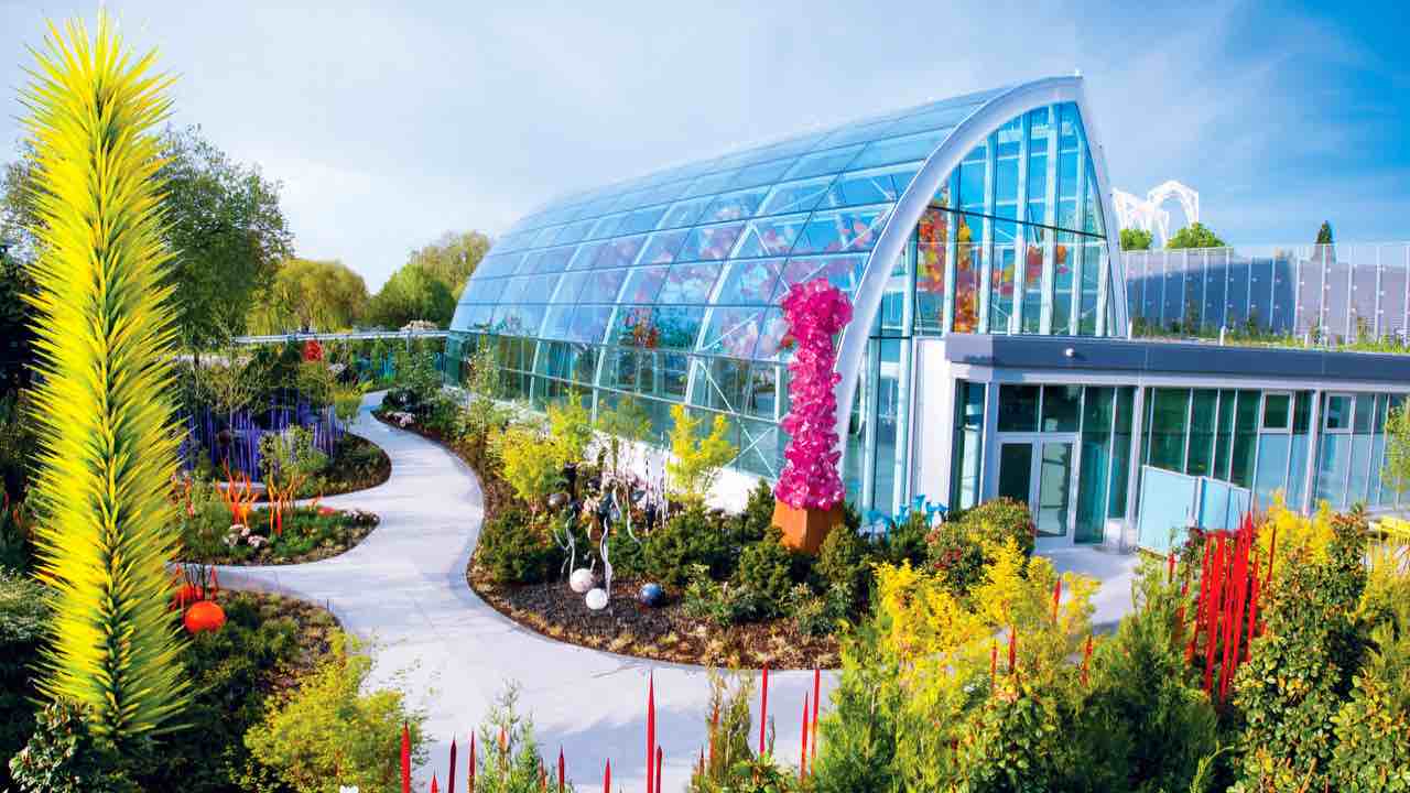 Chihuly Garden and Glass giardino di vetro