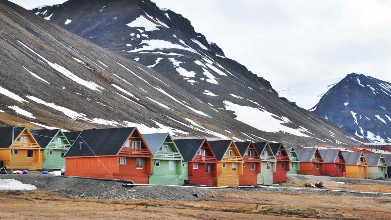 Longyearbyen, città della Norvegia
