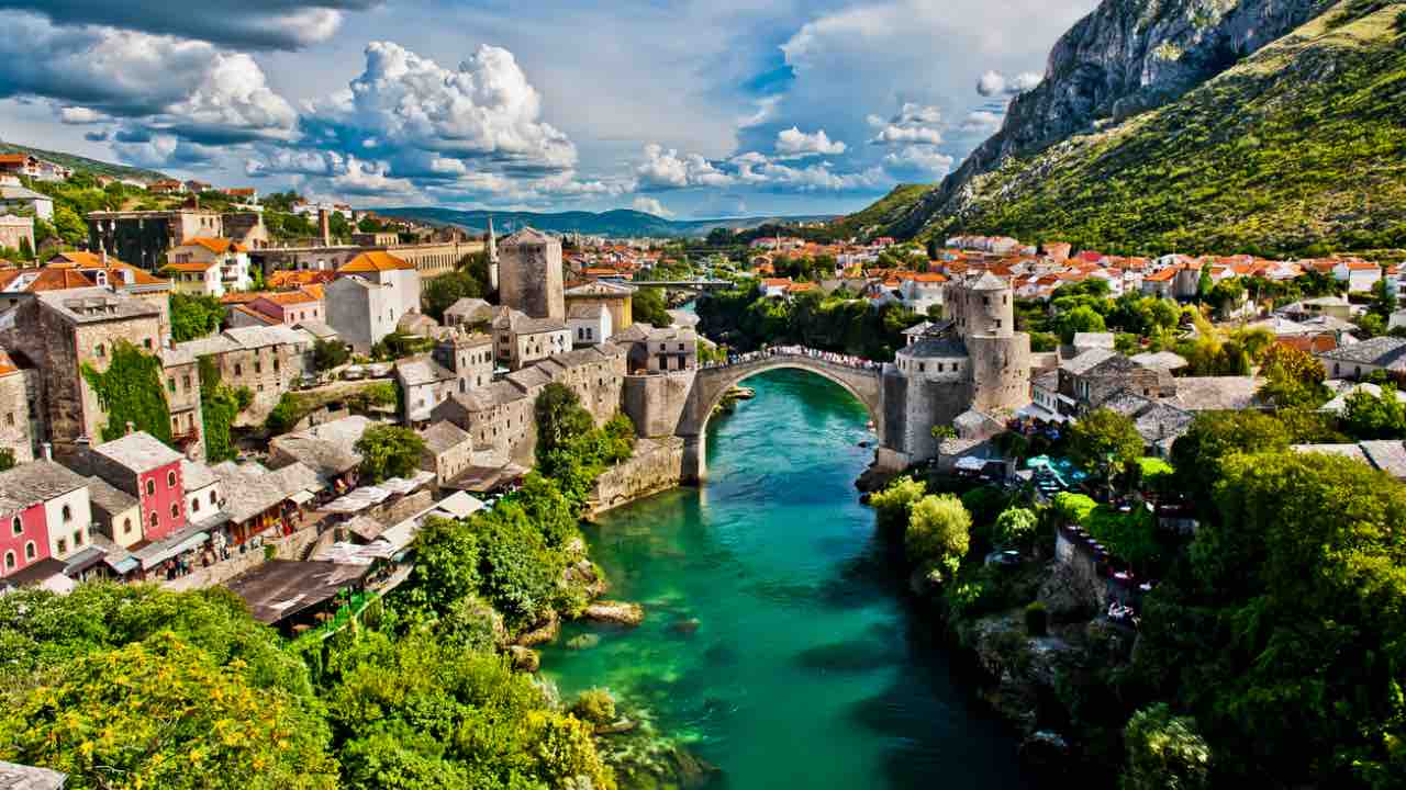 Mostar in bosnia