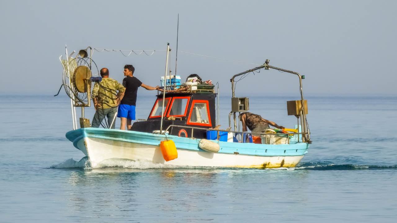 Pescatori in barca