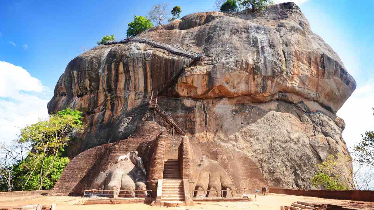 Roccia di Sigiriya, patrimonio unesco