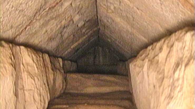 Tunnel segreto in Egitto