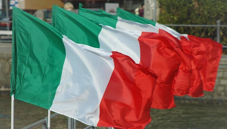 bandiera italiana 