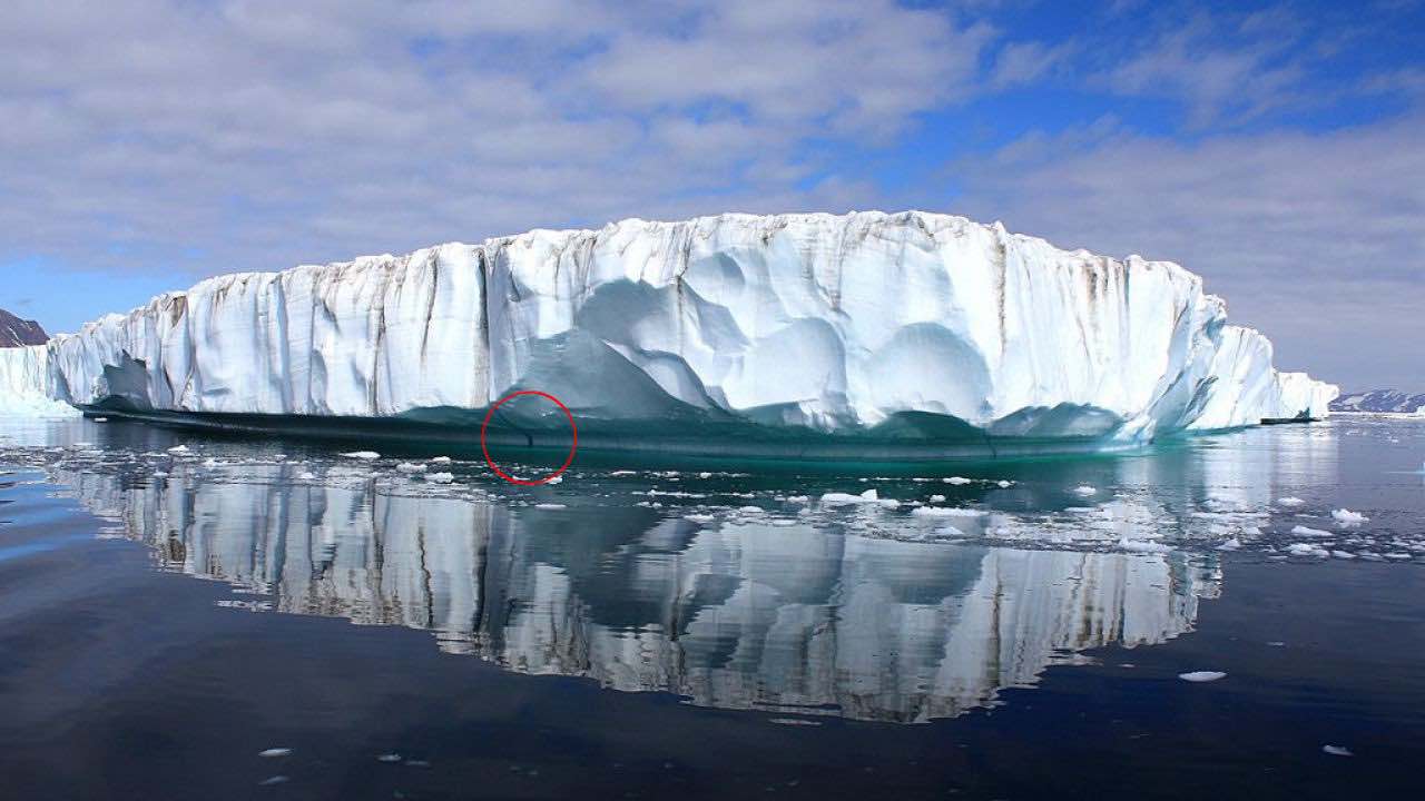 Ghiacci Groenlandia dettaglio