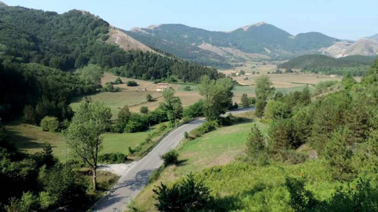 Strada che diventerà cammino