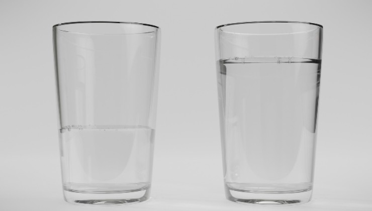 bicchiere sul Wc