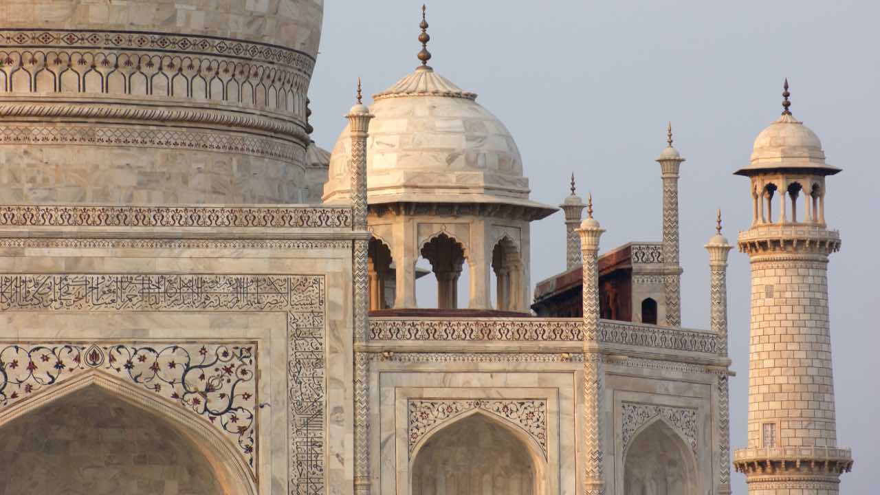 dettaglio del Taj Mahal
