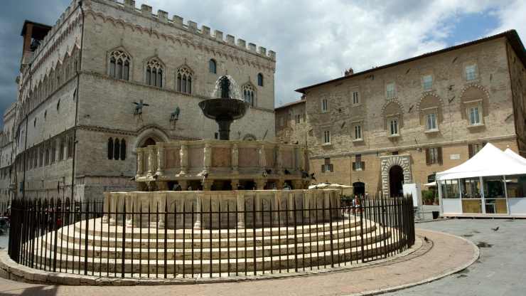 il centro di Perugia