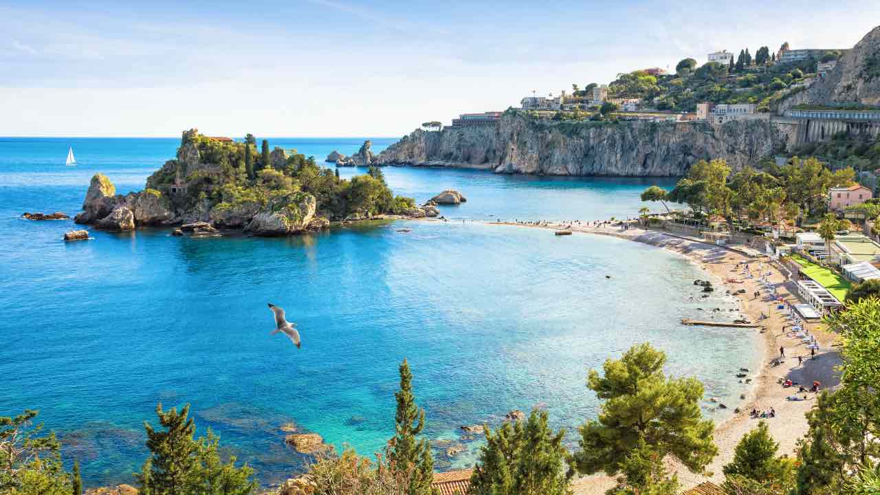 isola bella Taormina in Sicilia