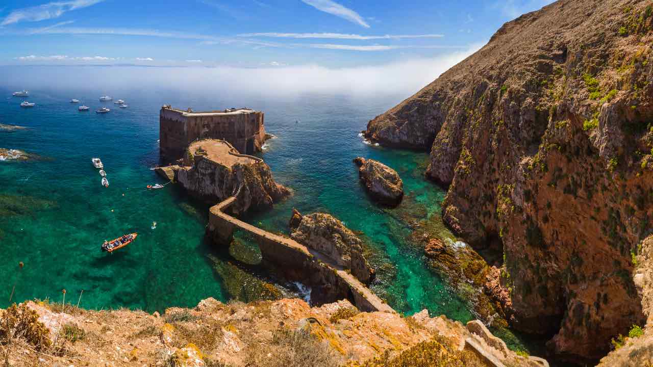 isole berlengas in Portogallo