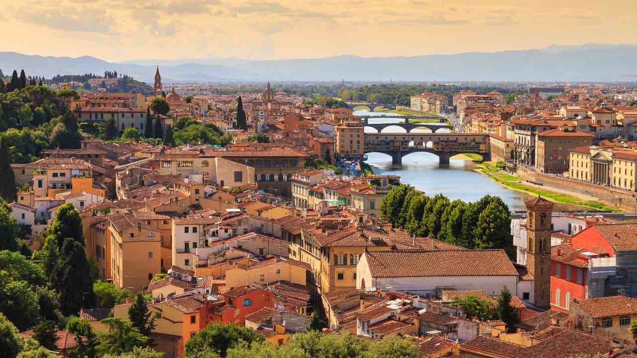 panorama urbano di Firenze