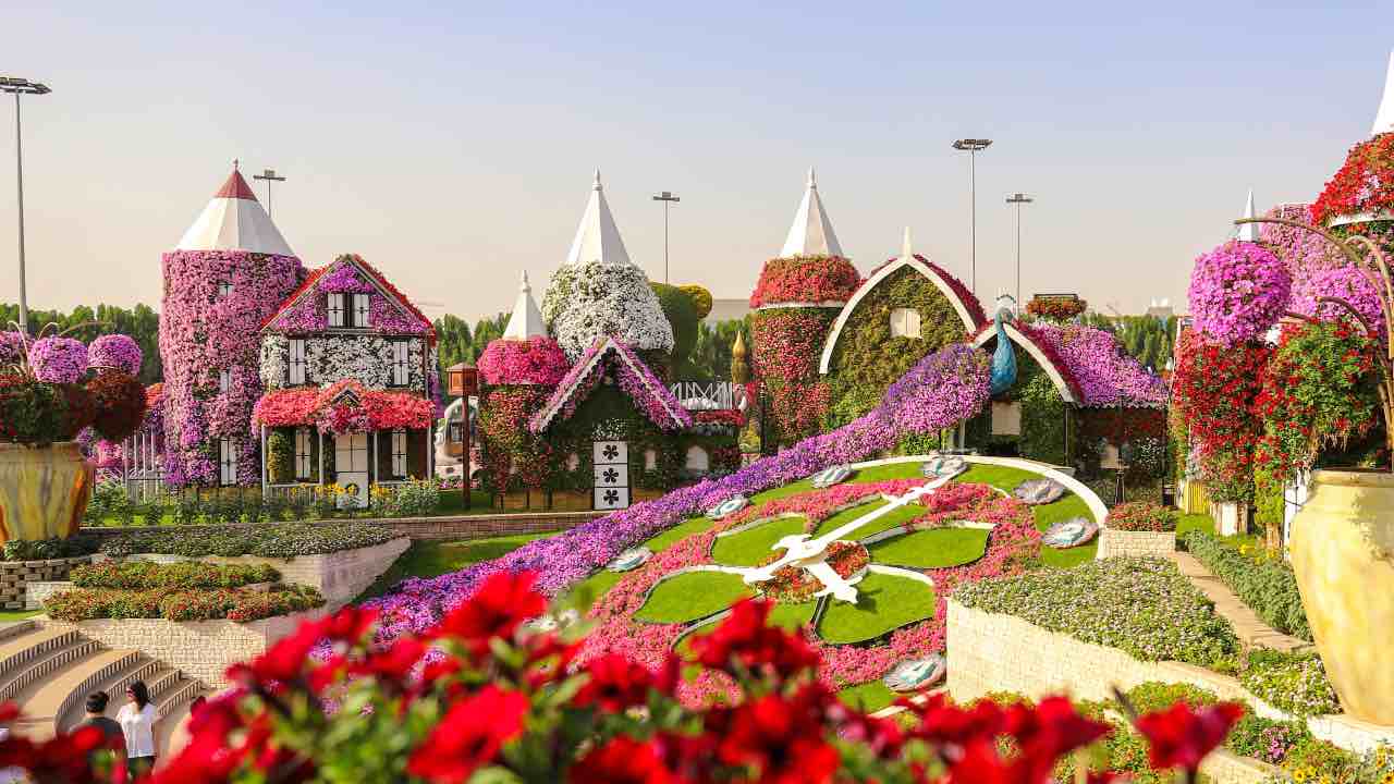 piu grande giardino Dubai miracle Garden