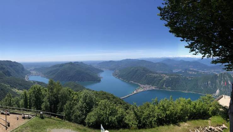 Da Claino a Santa Giulia, passeggiata con vista lago di Lugano 