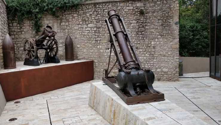 I cannoni storici di Vittorio Veneto