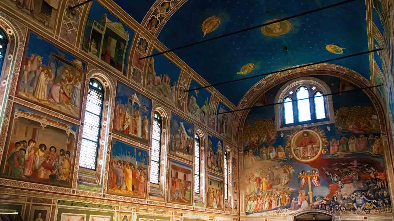 Cappella famosa per gli affreschi di Giotto