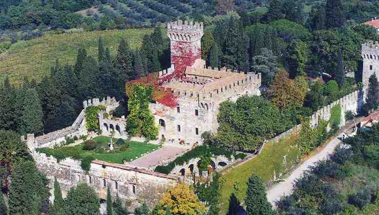 Lo straordinario castello in Toscana