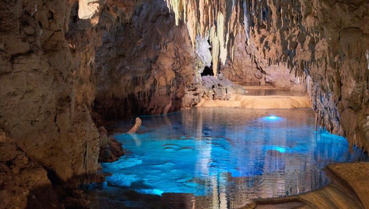 Una delle grotte più belle d'Italia