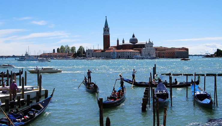 Laguna di Venezia e l'isola 