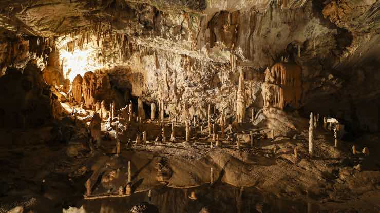 Slovenia grotte di postumia