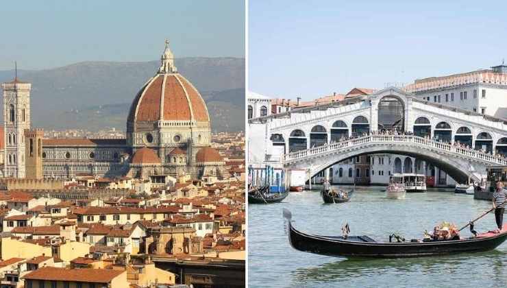 Venezia-Firenze-le più affascinanti