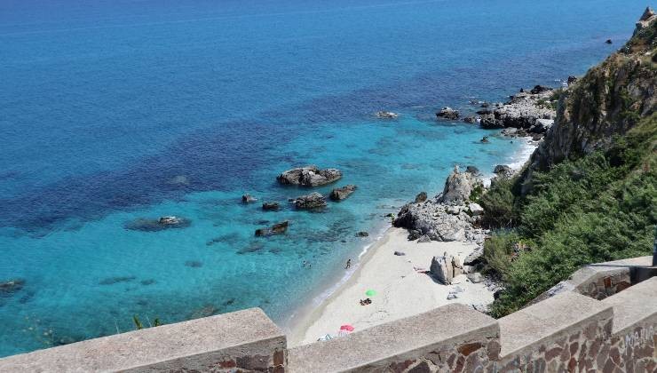 la spiaggia italiana più bella