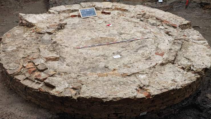 Un'antica struttura è stata ritrovata in una famosa città italiana