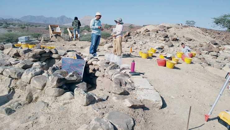 Scavi archeologici in Oman