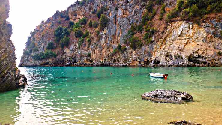 Baia del Buondormire a Palinuro