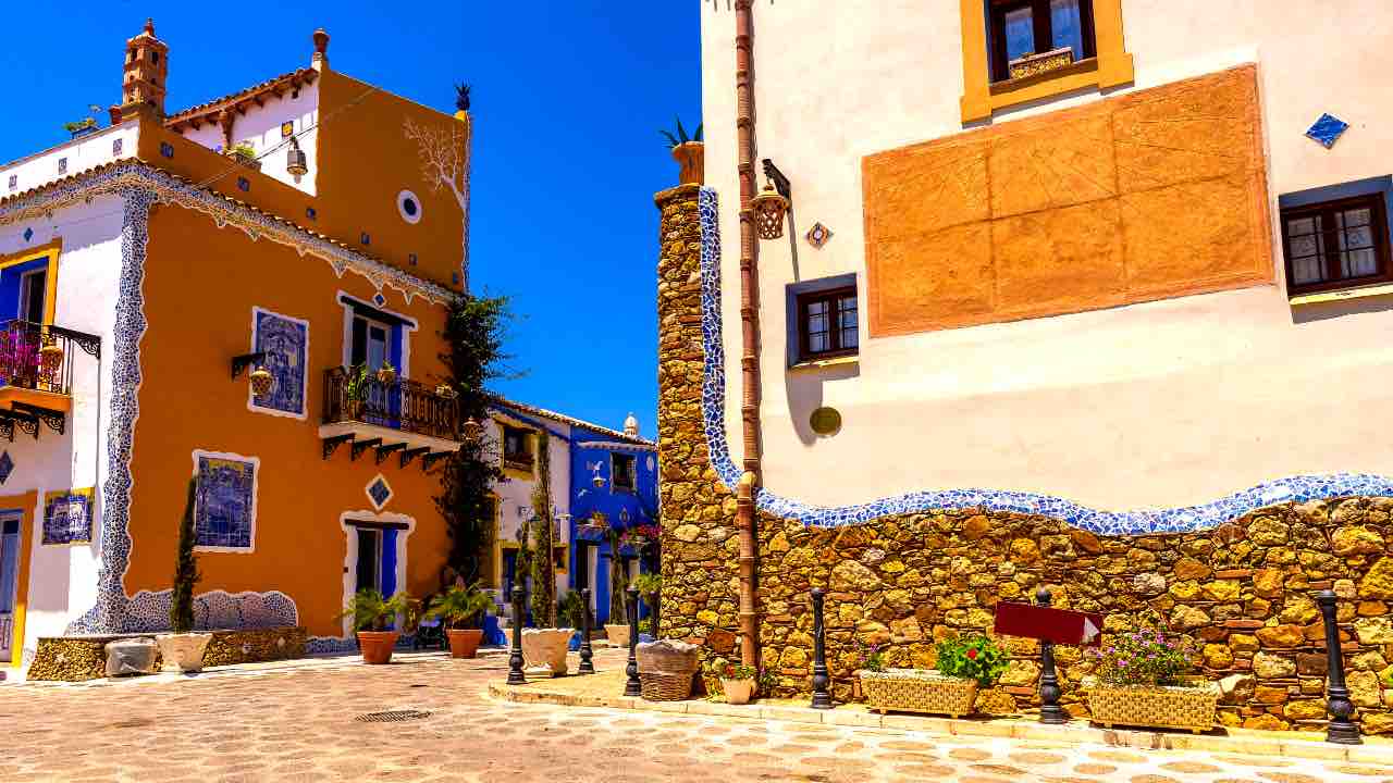 Borgo piu colorato in Italia