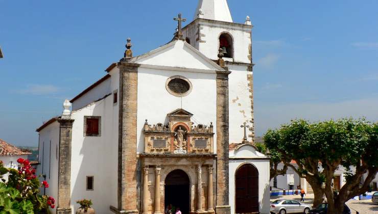 Chiesa di Santa Maria, Obidos, Portogallo 