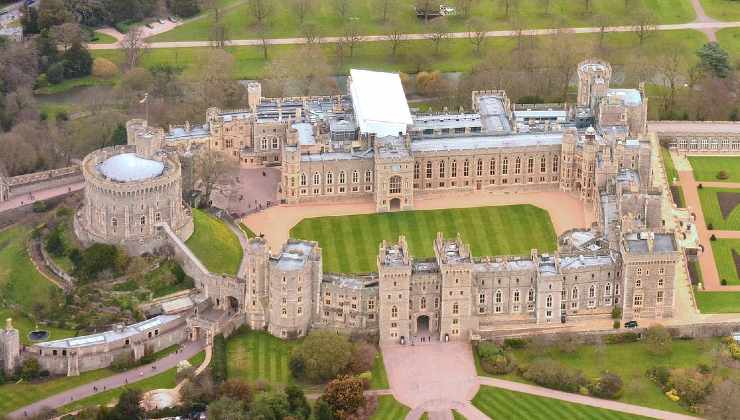 Il Castello di Windsor, contea del Berkshire, Regno Unito